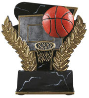 Basketball Wreath Resin