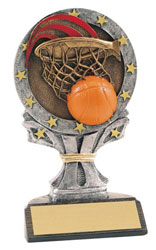 basketball all star figure with pedestal 