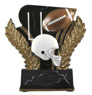 Football Wreath Resin