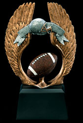 Football Victory Resin Figures