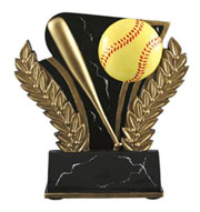 Softball Wreath -Resin