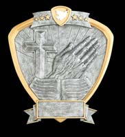 Religion Resin Shields